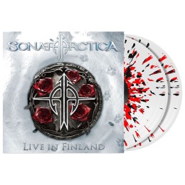 Виниловая пластинка Sonata Arctica "Live in Finland" (2LP) Clear Red Black Splatter