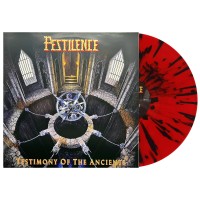 Виниловая пластинка Pestilence "Testimony Of The Ancients" (1LP) Red Black Blue Splatter