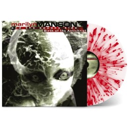 Виниловая пластинка Marilyn Manson & The Spooky Kids "Birth Of The Antichrist" (1LP) Clear Red Splatter