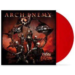 Виниловая пластинка Arch Enemy "Khaos Legions" (1LP) Red Transparent