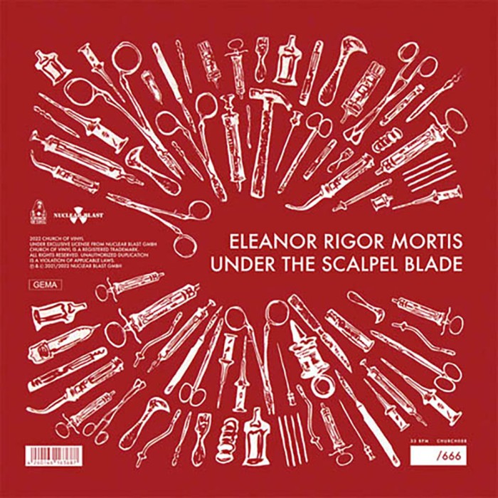 Виниловая пластинка Carcass "Eleanor Rigor Mortis / Under The Scalpel Blade" (1LP) Shape Picture