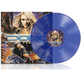 Виниловая пластинка Doro "Fight" (1LP) Blue Transparent