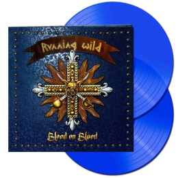 Виниловая пластинка Running Wild "Blood On Blood" (2LP) Blue Transparent