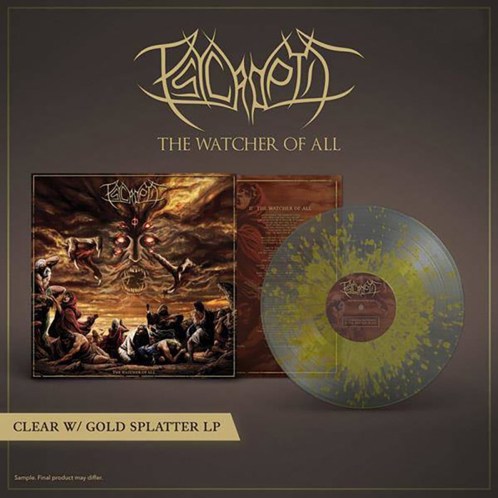 Виниловая пластинка Psycroptic "The Watcher Of All" (1LP) Transparent Gold Splatter