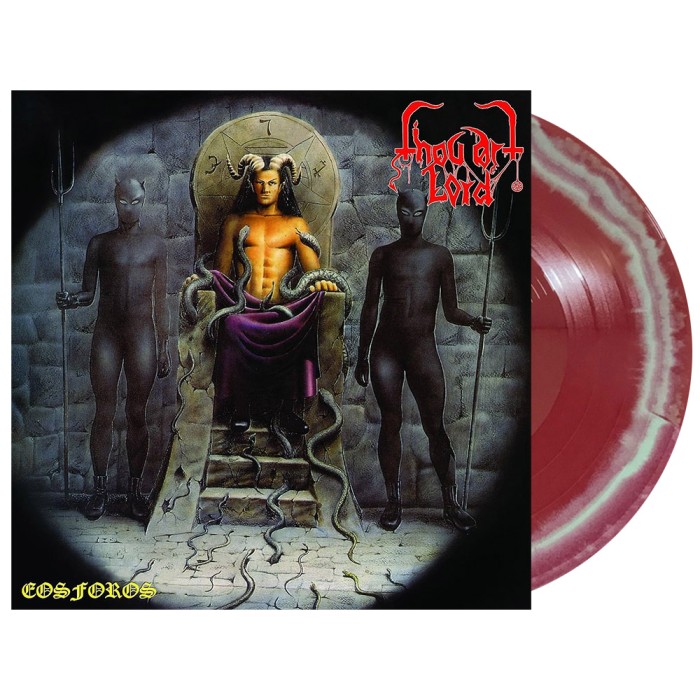 Виниловая пластинка Thou Art Lord "Eosforos" (1LP) Silver Red Swirl Ring