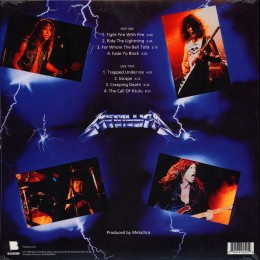 Виниловая пластинка Metallica "Ride The Lightning" (1LP)