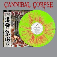 Виниловая пластинка Cannibal Corpse "The Wretched Spawn" (1LP) Green Neon With Red Splatter