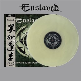 Виниловая пластинка Enslaved "Caravans To The Outer Worlds" (1LP) Glow In The Dark Green