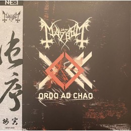 Виниловая пластинка Mayhem "Ordo Ad Chao" (1LP) Black Swirl