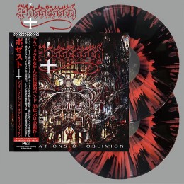 Виниловая пластинка Possessed "Revelations Of Oblivion" (1LP) Black Red Splatter