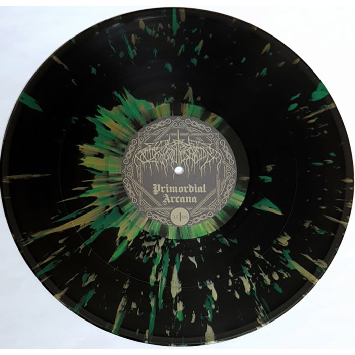 Виниловая пластинка Wolves In The Throne Room "Primordial Arcana" (2LP) Black Gold Green Splatter