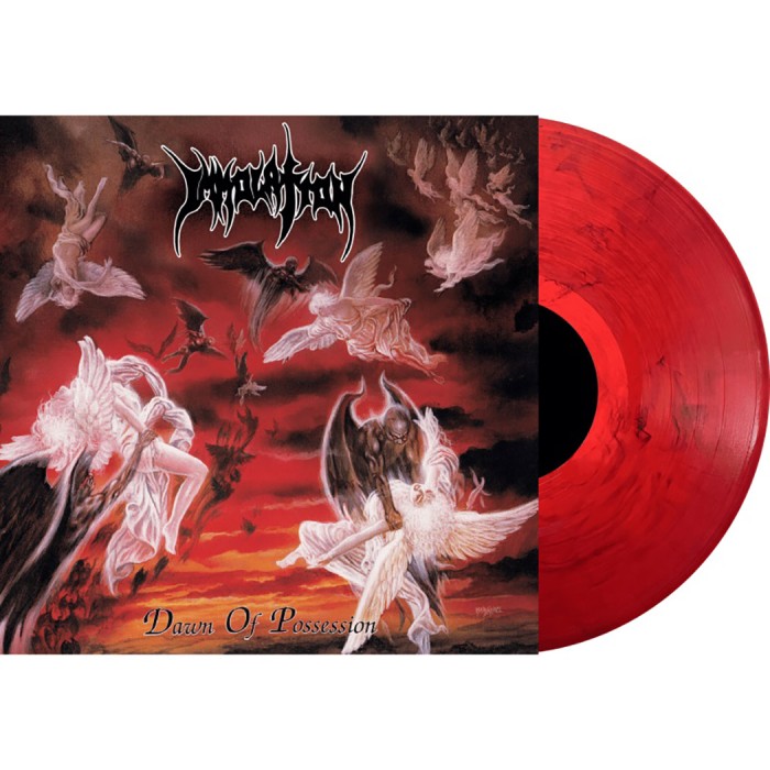 Виниловая пластинка Immolation "Dawn Of Possession" (1LP) Blood Red Black Marble