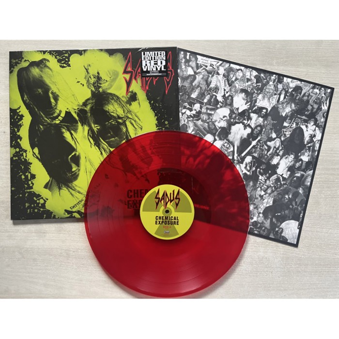 Виниловая пластинка Sadus "Chemical Exposure" (1LP) Red Transparent