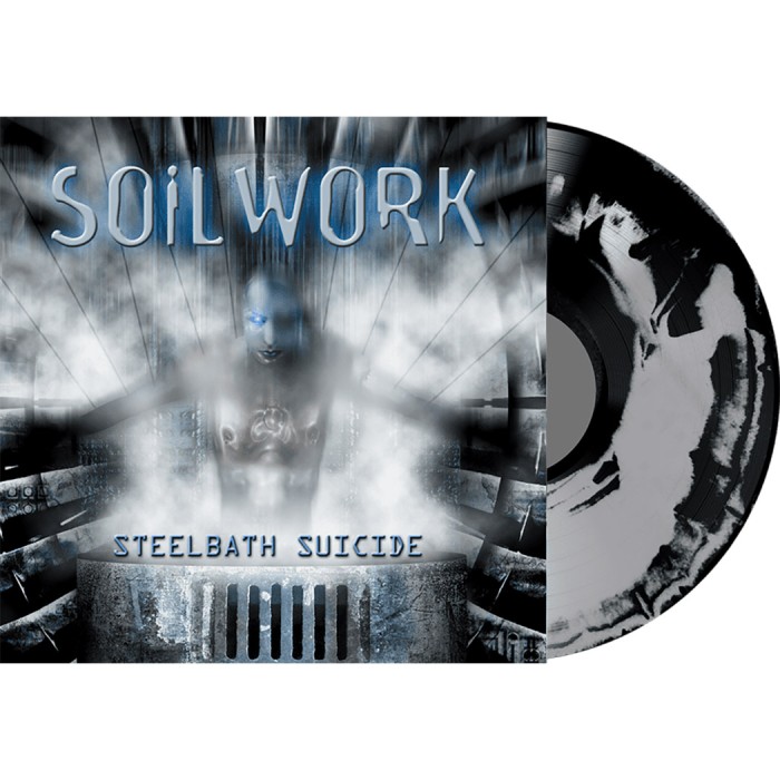 Виниловая пластинка Soilwork "Steelbath Suicide" (1LP) Silver Mlack Mix