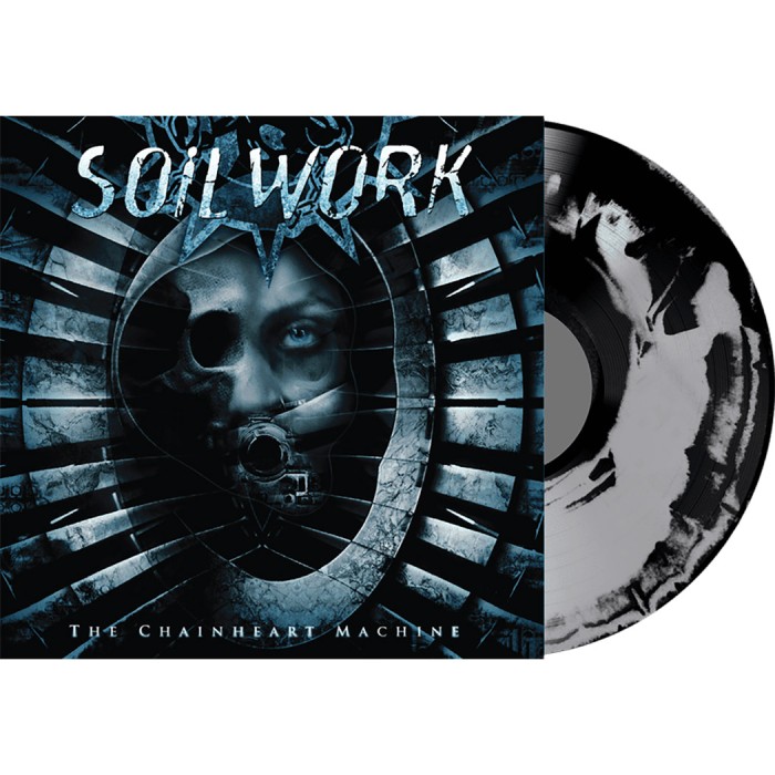 Виниловая пластинка Soilwork "The Chainheart Machine" (1LP) Silver Mlack Mix