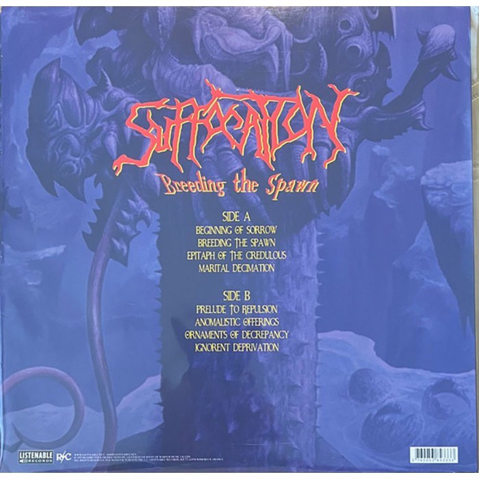 Виниловая пластинка Suffocation "Breeding The Spawn" (1LP) Splatter