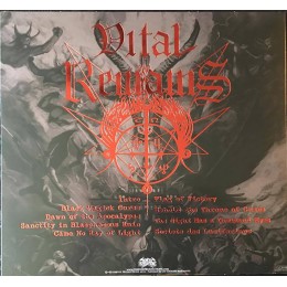 Виниловая пластинка Vital Remains "Dawn Of The Apocalypse" (1LP) Orange Crush Black Marble