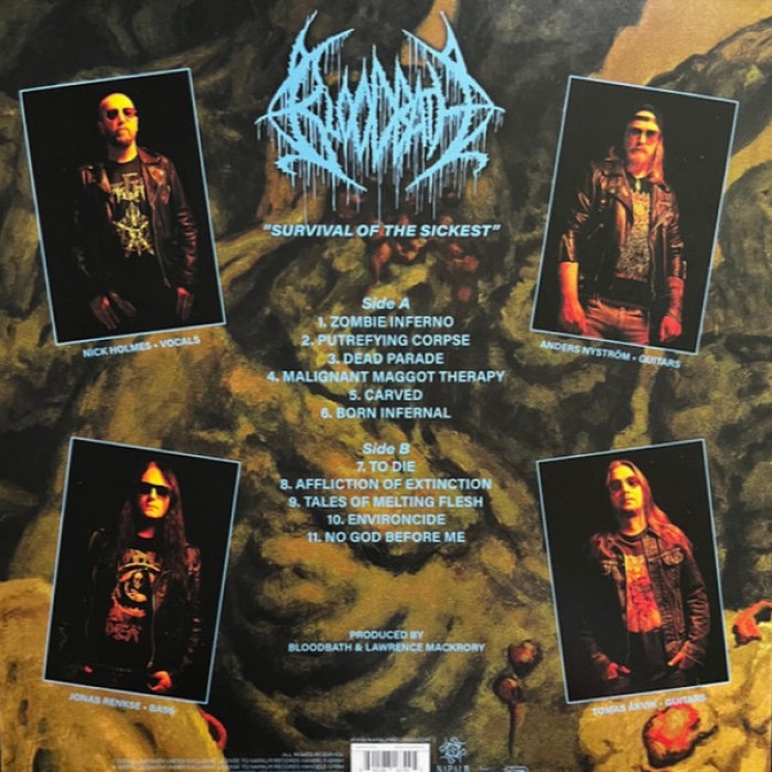 Виниловая пластинка Bloodbath "Survival Of The Sickest" (1LP)