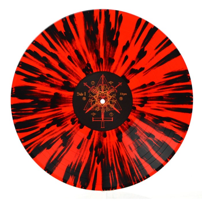 Виниловая пластинка Incantation "Blasphemy" (1LP) Red Black Splatter