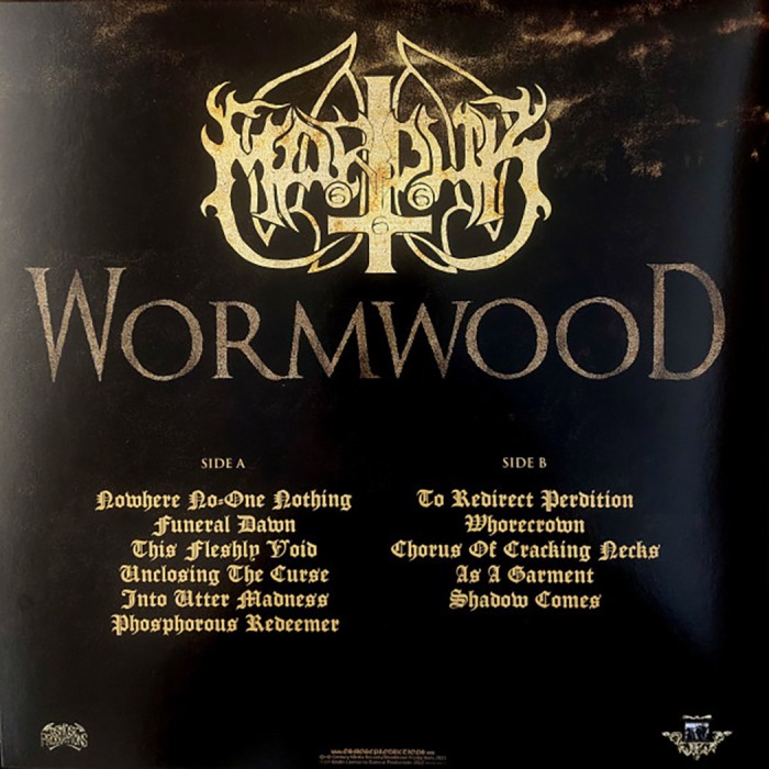 Виниловая пластинка Marduk "Wormwood" (1LP) White