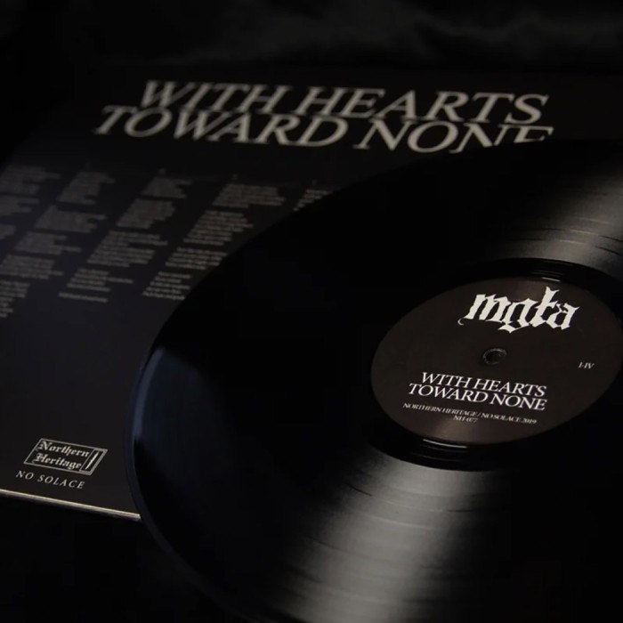 Виниловая пластинка Mgla "With Hearts Toward None" (1LP)