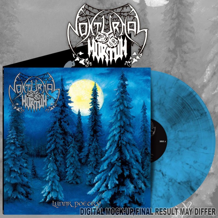 Виниловая пластинка Nokturnal Mortum "Lunar Poetry" (1LP) Blue Marble