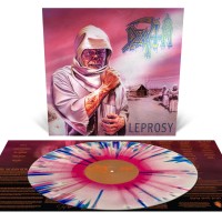 Виниловая пластинка Death "Leprosy" (1LP) Tri Color Merge With Splatter