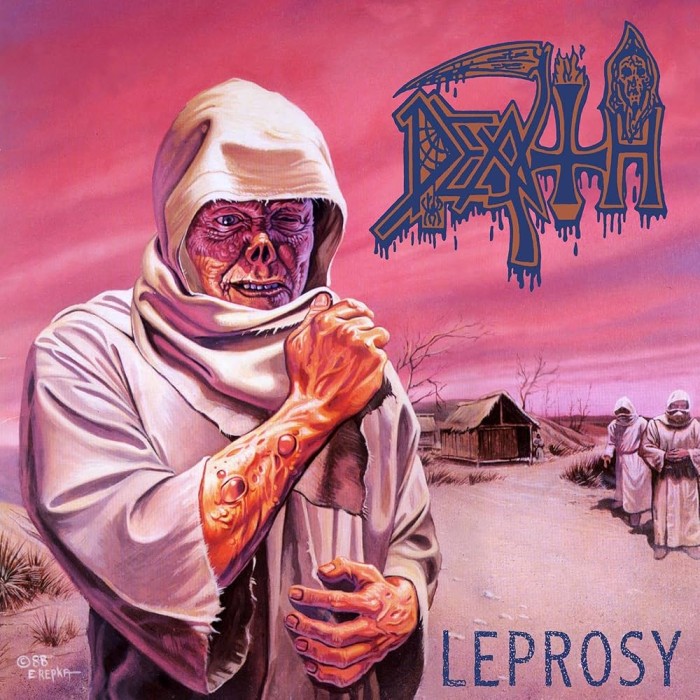 Виниловая пластинка Death "Leprosy" (1LP) Tri Color Merge With Splatter