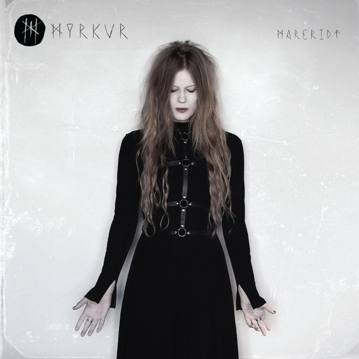 Виниловая пластинка Myrkur "Mareridt" (1LP) Metallic Silver and Clear Galaxy Effect Merge