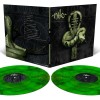 Виниловая пластинка Nile "In Their Darkened Shrines" (2LP) Black and Neon Green Galaxy Effect Merge