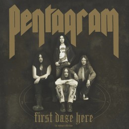 Виниловая пластинка Pentagram "First Daze Here" (1LP) Green And Gold Half 'n Half With Splatter