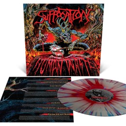 Виниловая пластинка Suffocation "Human Waste" (1LP) Tri Color Merge With Splatter