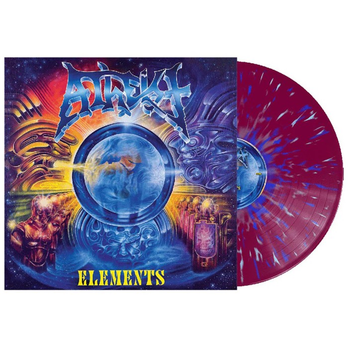 Виниловая пластинка Atheist "Elements (1LP) Blue Yellow Splattered