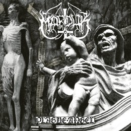 Виниловая пластинка Marduk "Plague Angel" (1LP) White Black Marbled