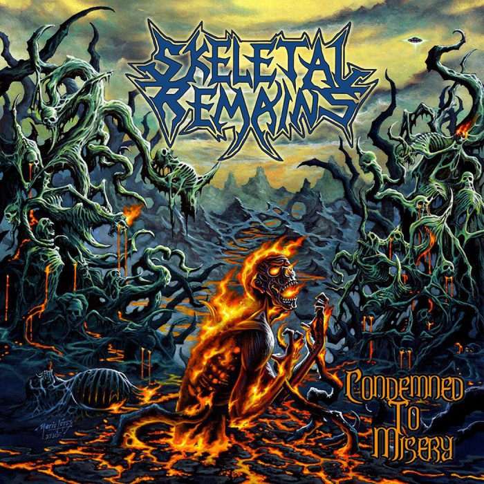 Виниловая пластинка Skeletal Remains "Condemned To Misery" (1LP) Red Brick