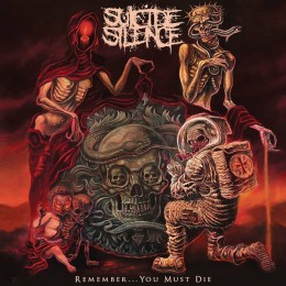 Виниловая пластинка Suicide Silence "Remember...You Must Die" (1LP) Orange With Black Marble