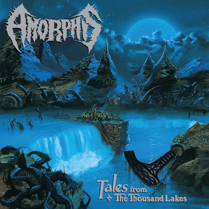 Виниловая пластинка Amorphis "Tales From The Thousand Lakes" (1LP) Clear with Blue Marble