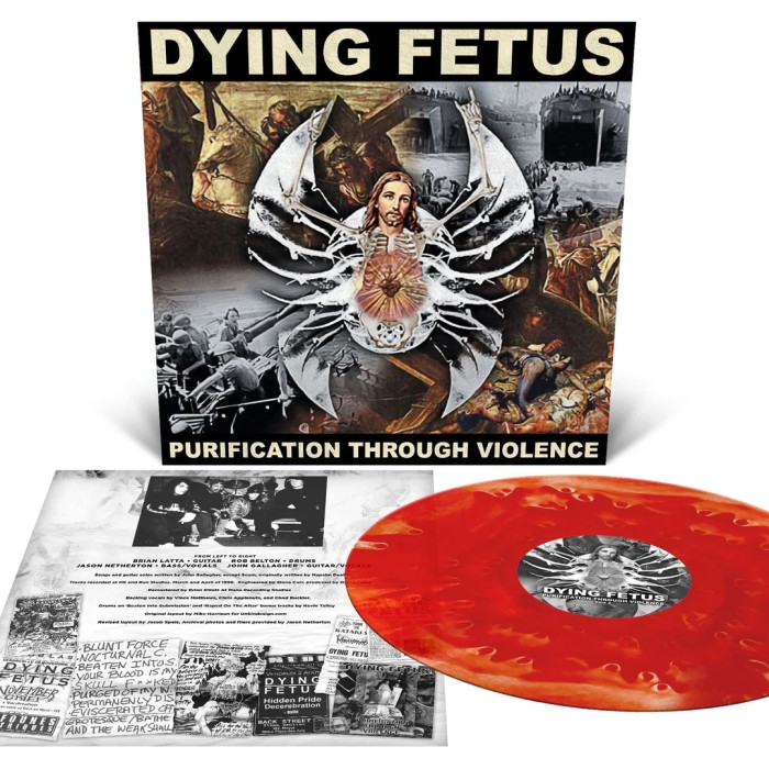 Виниловая пластинка Dying Fetus "Purification Through Violence" (1LP) Pool of Blood Edition