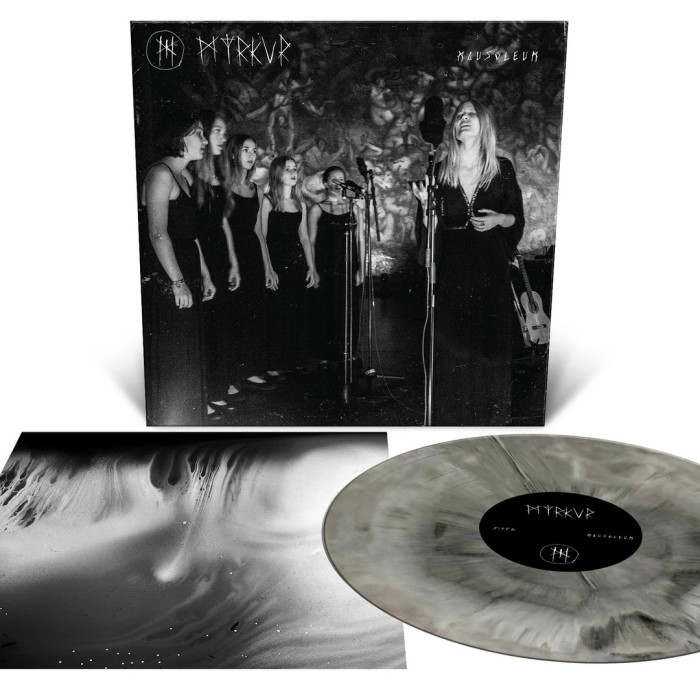 Виниловая пластинка Myrkur "Mausoleum" (1LP) Black and White Galaxy Merge