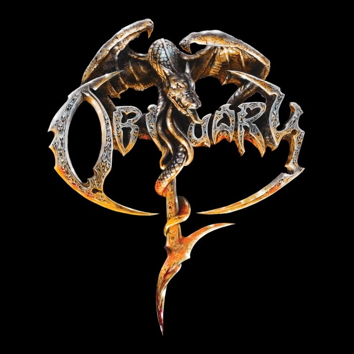 Виниловая пластинка Obituary "Obituary" (1LP) Halloween Orange and Black Galaxy Merge