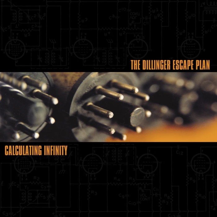 Виниловая пластинка The Dillinger Escape Plan "Calculating Infinity" (1LP) Tri Color Merge with Splatter