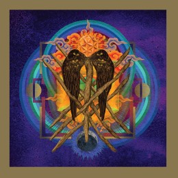 Виниловая пластинка Yob "Our Raw Heart" (2LP) Royal Blue and Gold Moon Phase Effect with Splatter