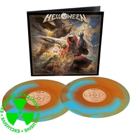 Виниловая пластинка Helloween "Helloween" (2LP) Light Blue Orange Inkspot