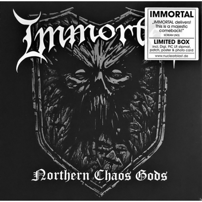 Виниловая пластинка Immortal "Northern Chaos Gods" (1LP) Бокс-сет Picture