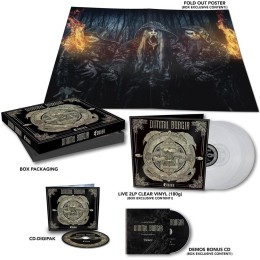 Виниловая пластинка Dimmu Borgir "Eonian" (2LP, 2CD) Бокс-сет Clear