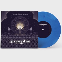 Виниловая пластинка Amorphis "On The Dark Waters" (1LP 7") Blue White Marbled