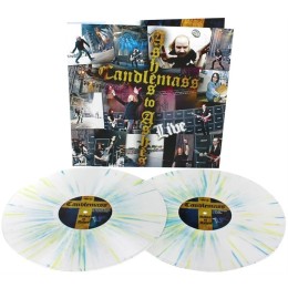 Виниловая пластинка Candlemass "Ashes To Ashes - Live" (2LP) White Blue Yellow Splatter