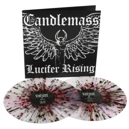 Виниловая пластинка Candlemass "Lucifer Rising" (2LP) Clear Red Black Splatter