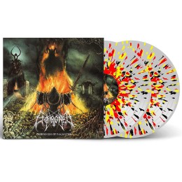 Виниловая пластинка Enthroned "Prophecies Of Pagan Fire" (2LP) Clear Vinyl With Red/Yellow/Blk Splatter