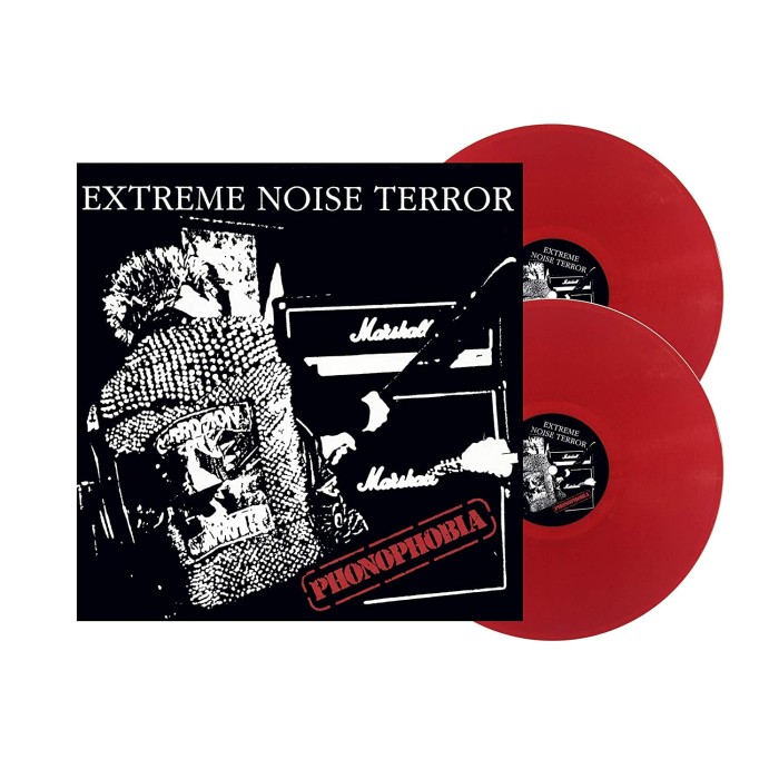 Виниловая пластинка Extreme Noise Terror "Phonophobia" (2LP) Red
